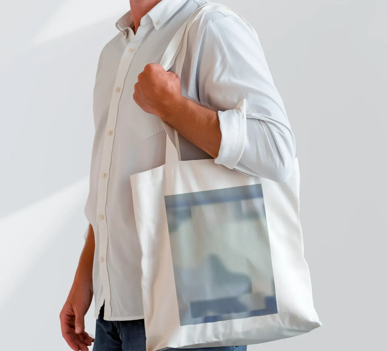Existence II Gradient borsa in juta da Galaxy Eyes