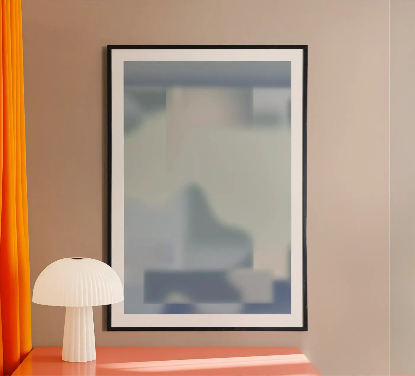 Existence II Gradient poster van Galaxy Eyes