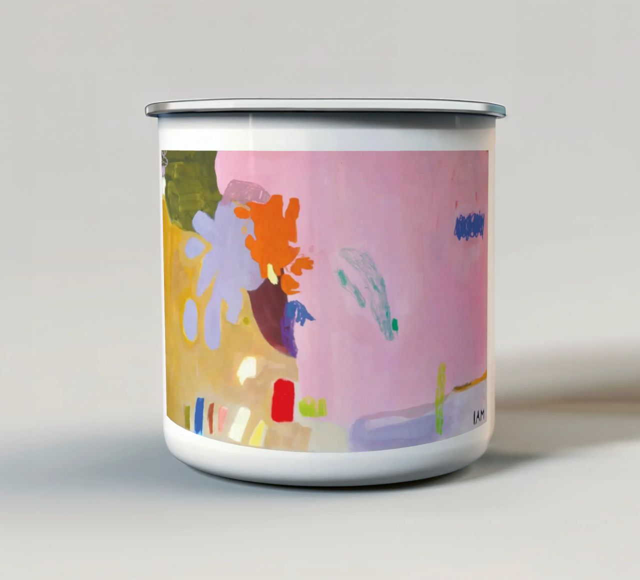 Playground tazza in smalto da Silvaya