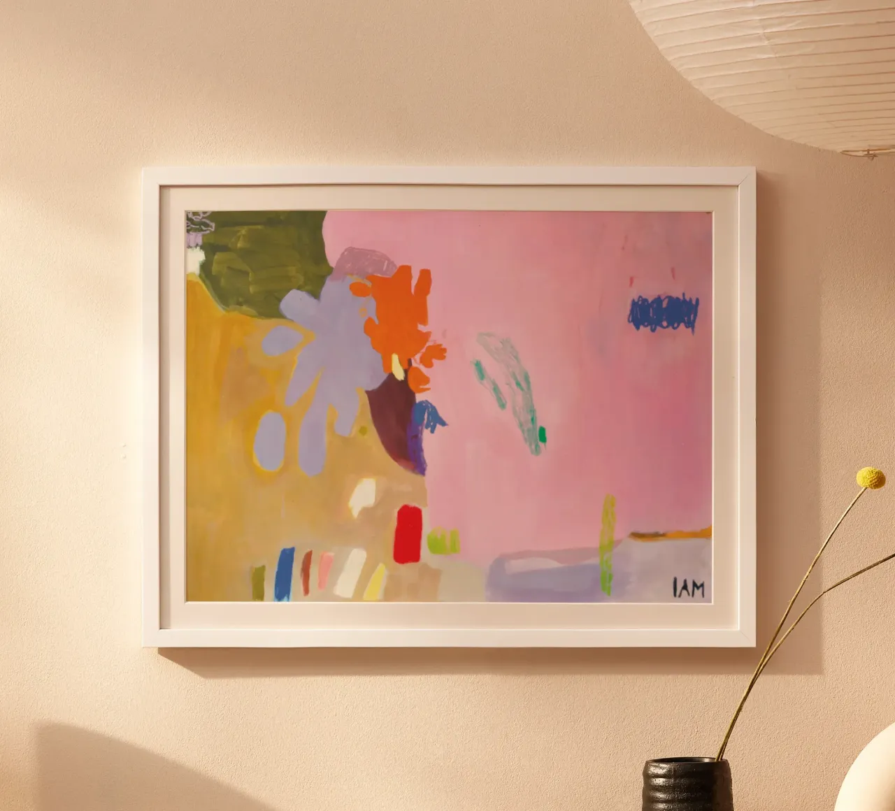 Playground poster with plastic frame by Silvaya