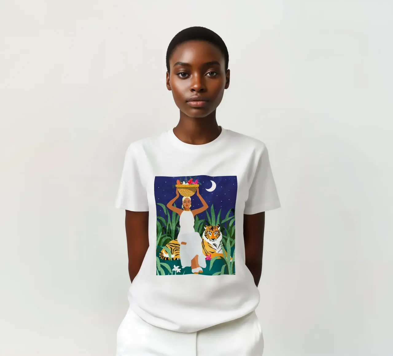 Not where I intended to go, but Even Better โ Midnight Tiger t-shirt da 83oranges