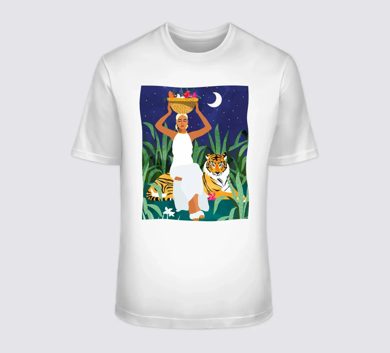Not where I intended to go, but Even Better โ Midnight Tiger t-shirt da 83oranges