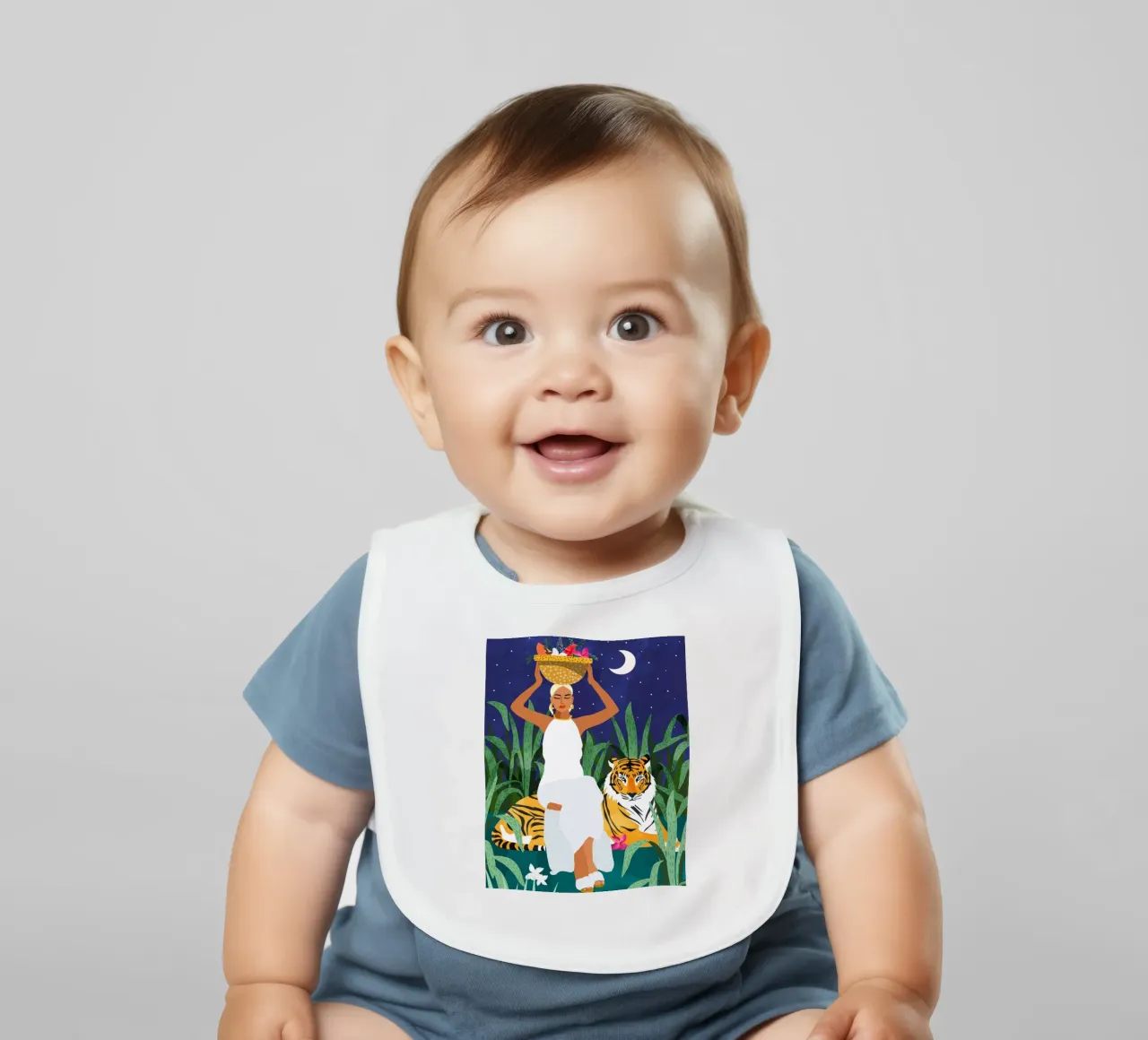 Not where I intended to go, but Even Better — Midnight Tiger bavaglino da 83oranges