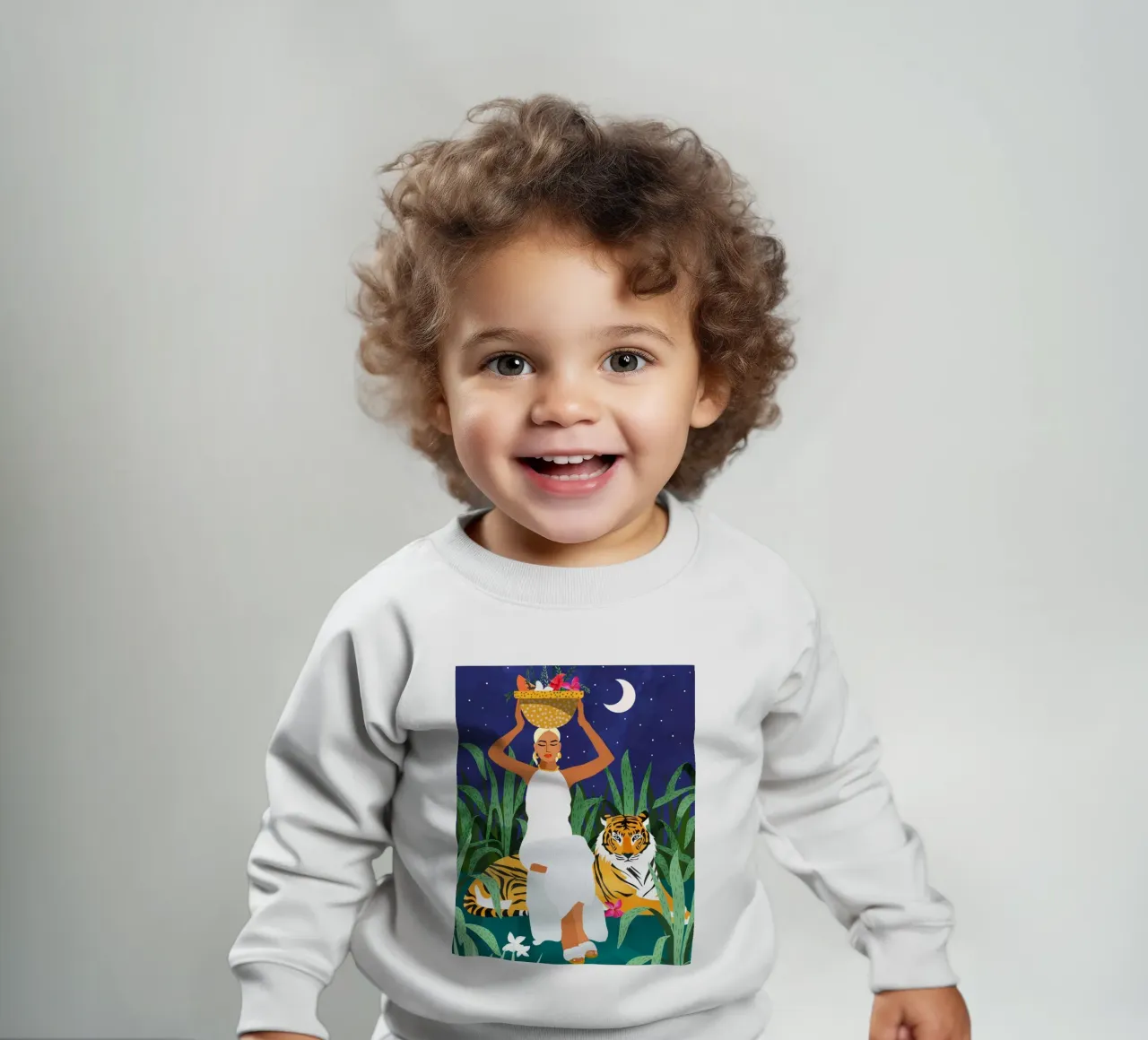 Not where I intended to go, but Even Better โ Midnight Tiger felpa neonato da 83oranges