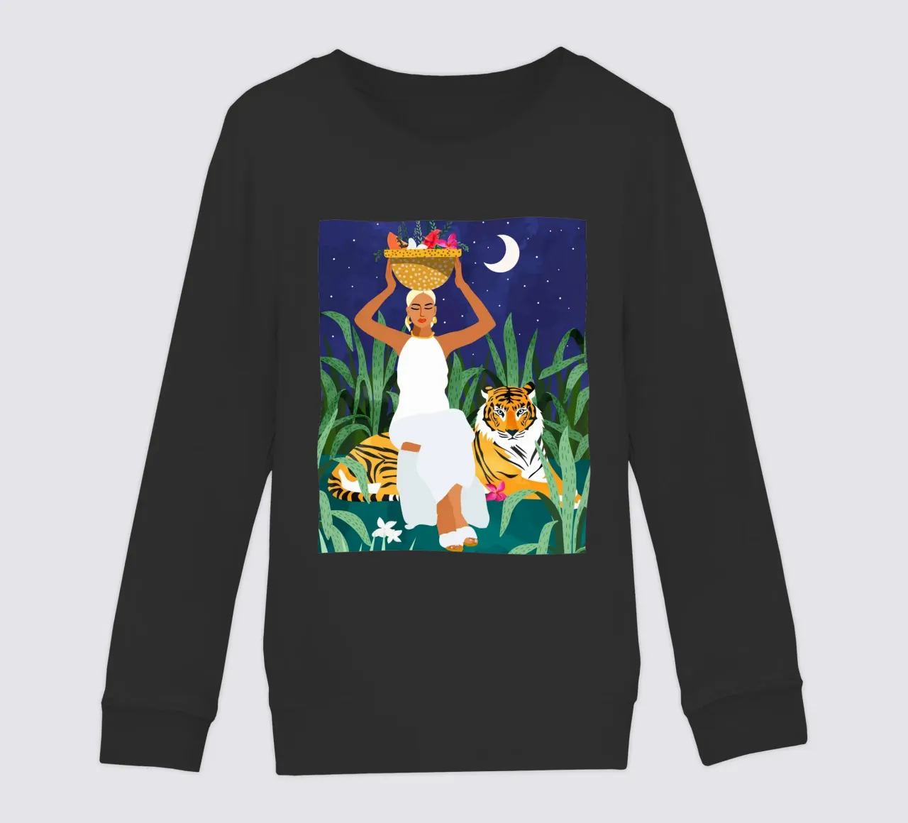 Not where I intended to go, but Even Better โ Midnight Tiger felpa bambino da 83oranges