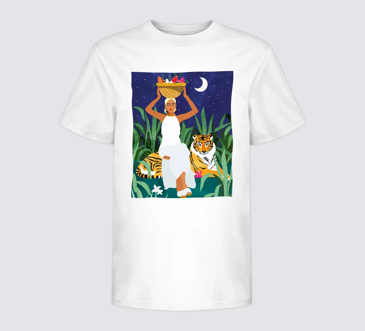 Not where I intended to go, but Even Better — Midnight Tiger t-shirt bambini da 83oranges
