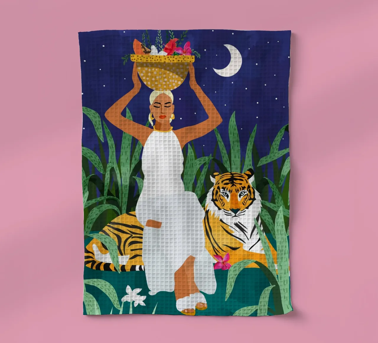 Not where I intended to go, but Even Better — Midnight Tiger torchon de 83oranges