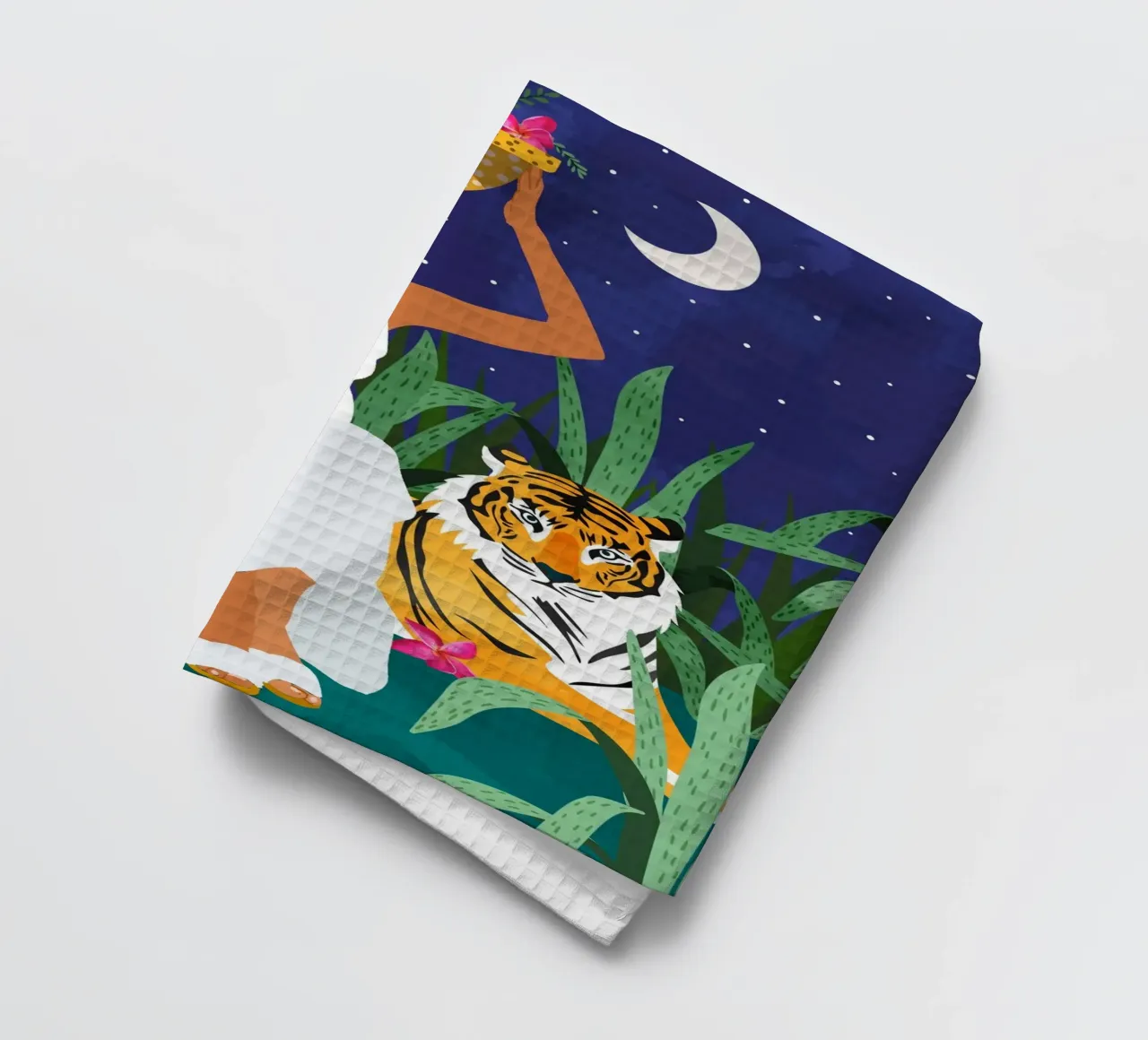 Not where I intended to go, but Even Better — Midnight Tiger torchon de 83oranges