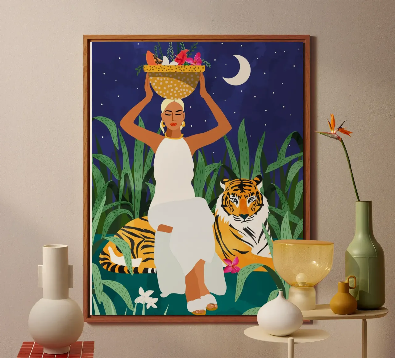 Not where I intended to go, but Even Better — Midnight Tiger alluminio dibond da 83oranges