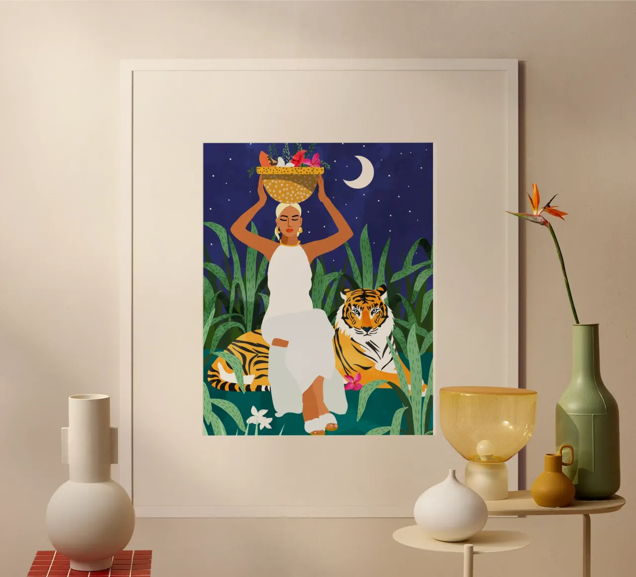 Not where I intended to go, but Even Better — Midnight Tiger carta hahnemühle da 83oranges