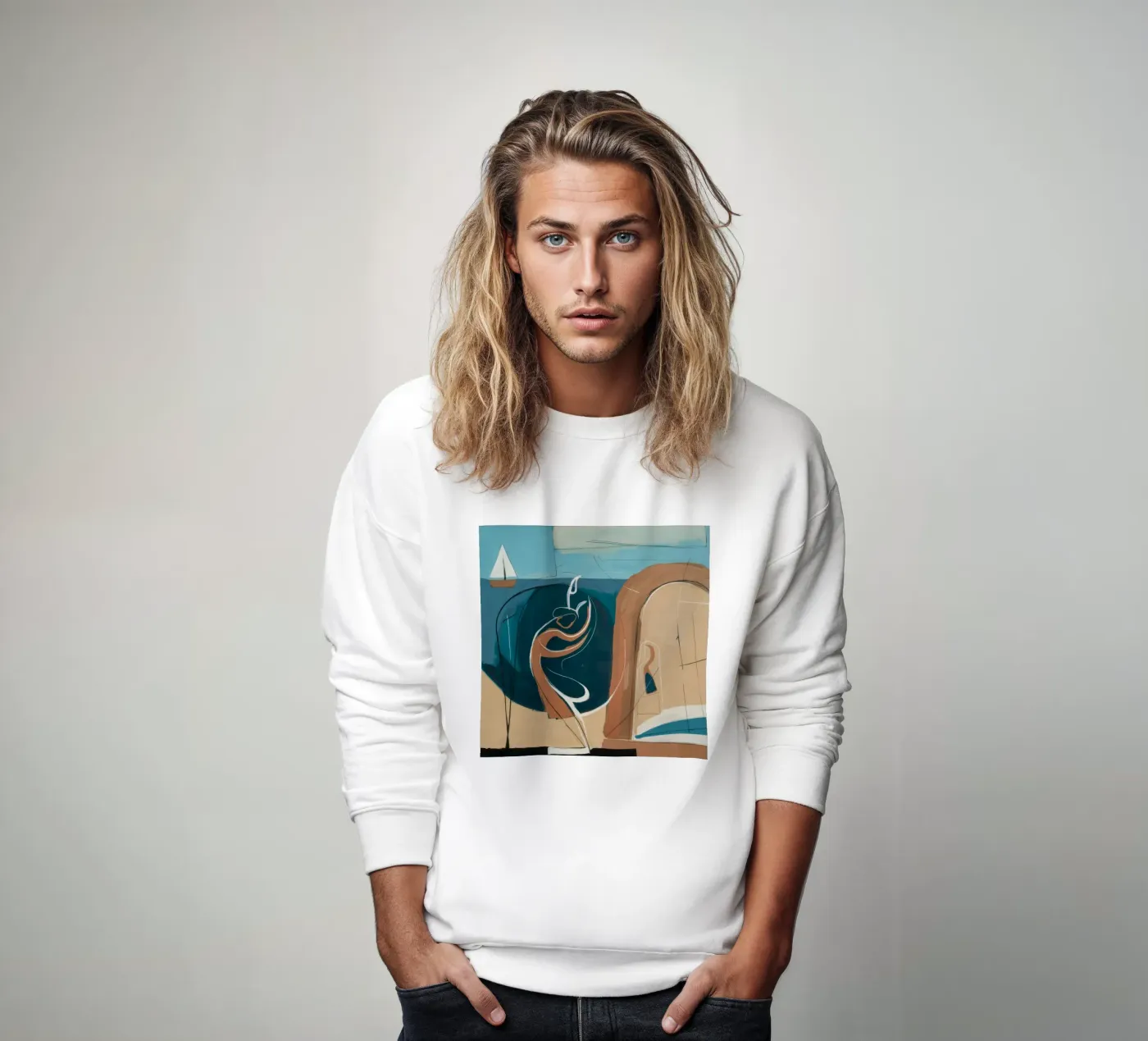 Riflessione costiera felpa da Crimson Whisper