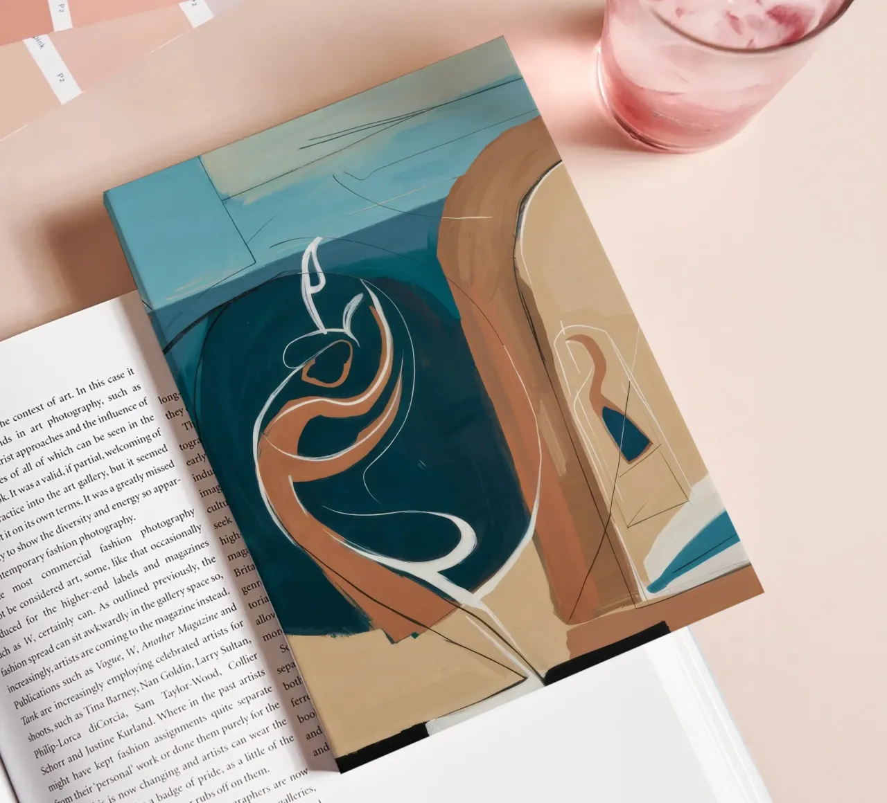 Coastal Reflection notebook by Crimson Whisper