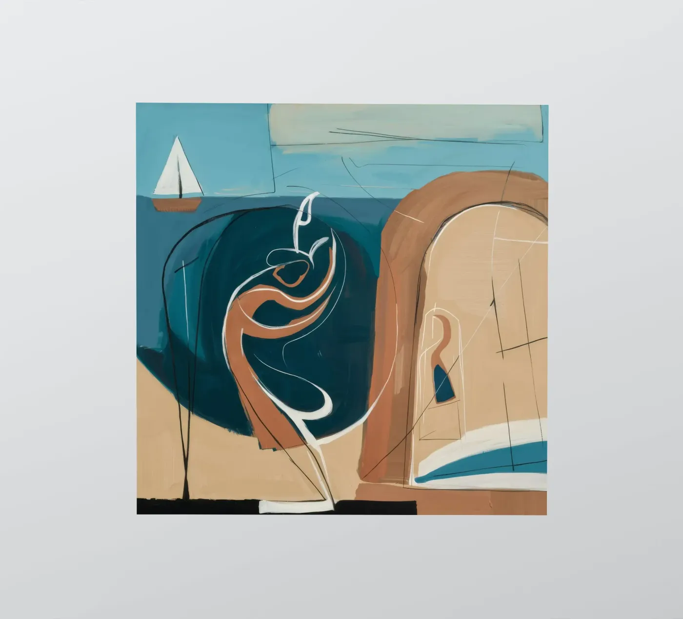 Coastal Reflection sticker by Crimson Whisper