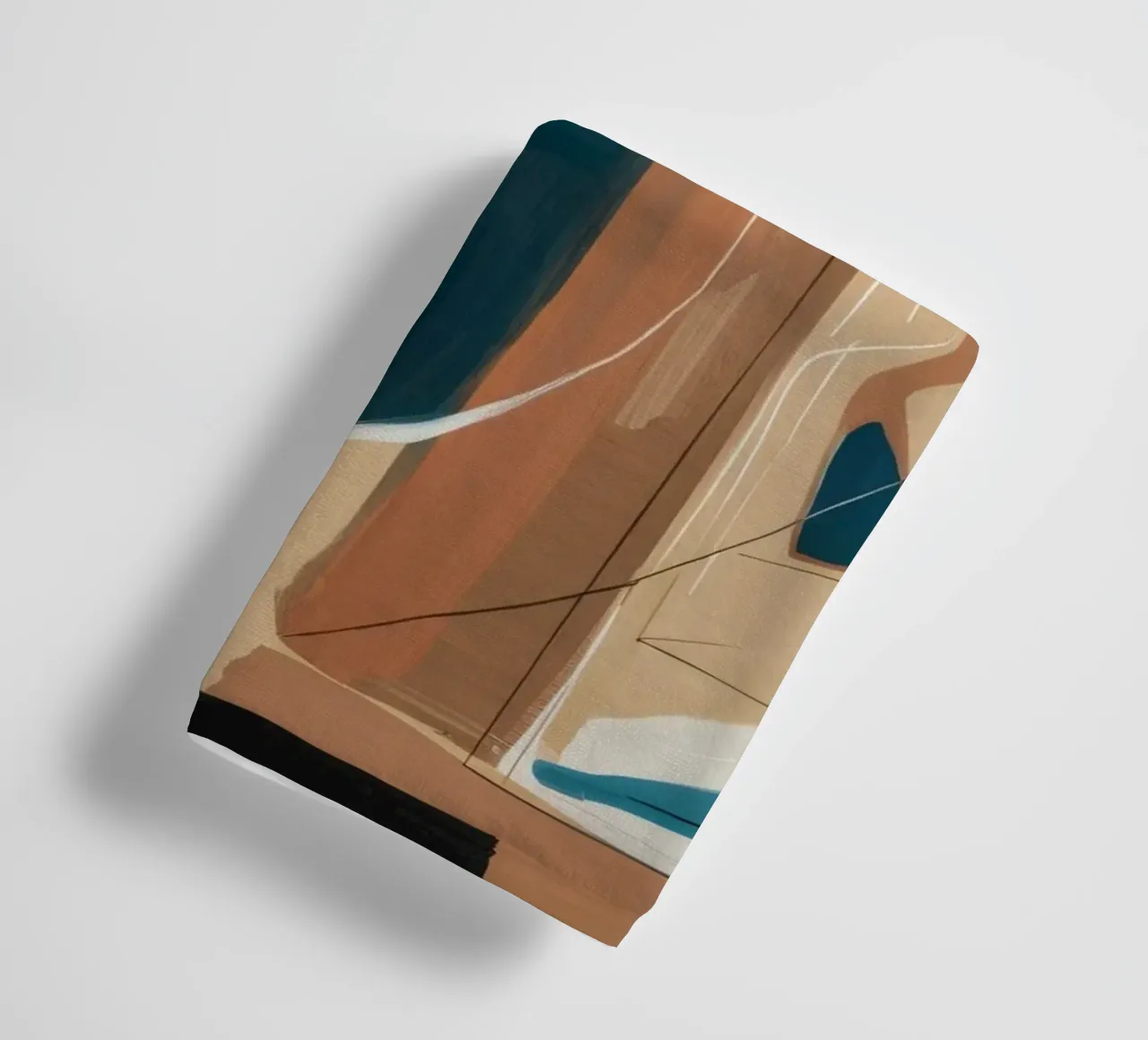 Coastal Reflection towel by Crimson Whisper