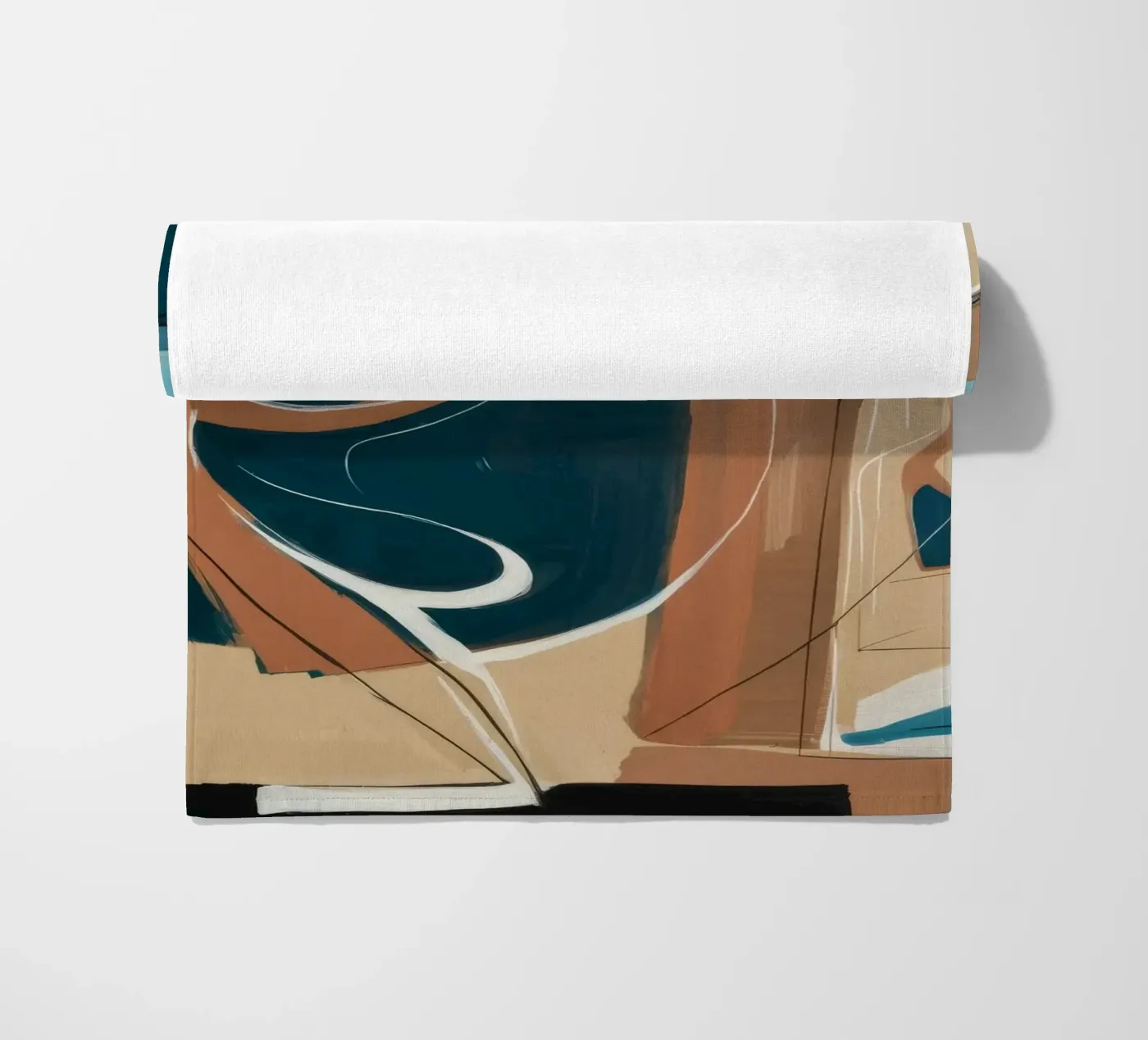 Riflessione costiera telo mare da Crimson Whisper