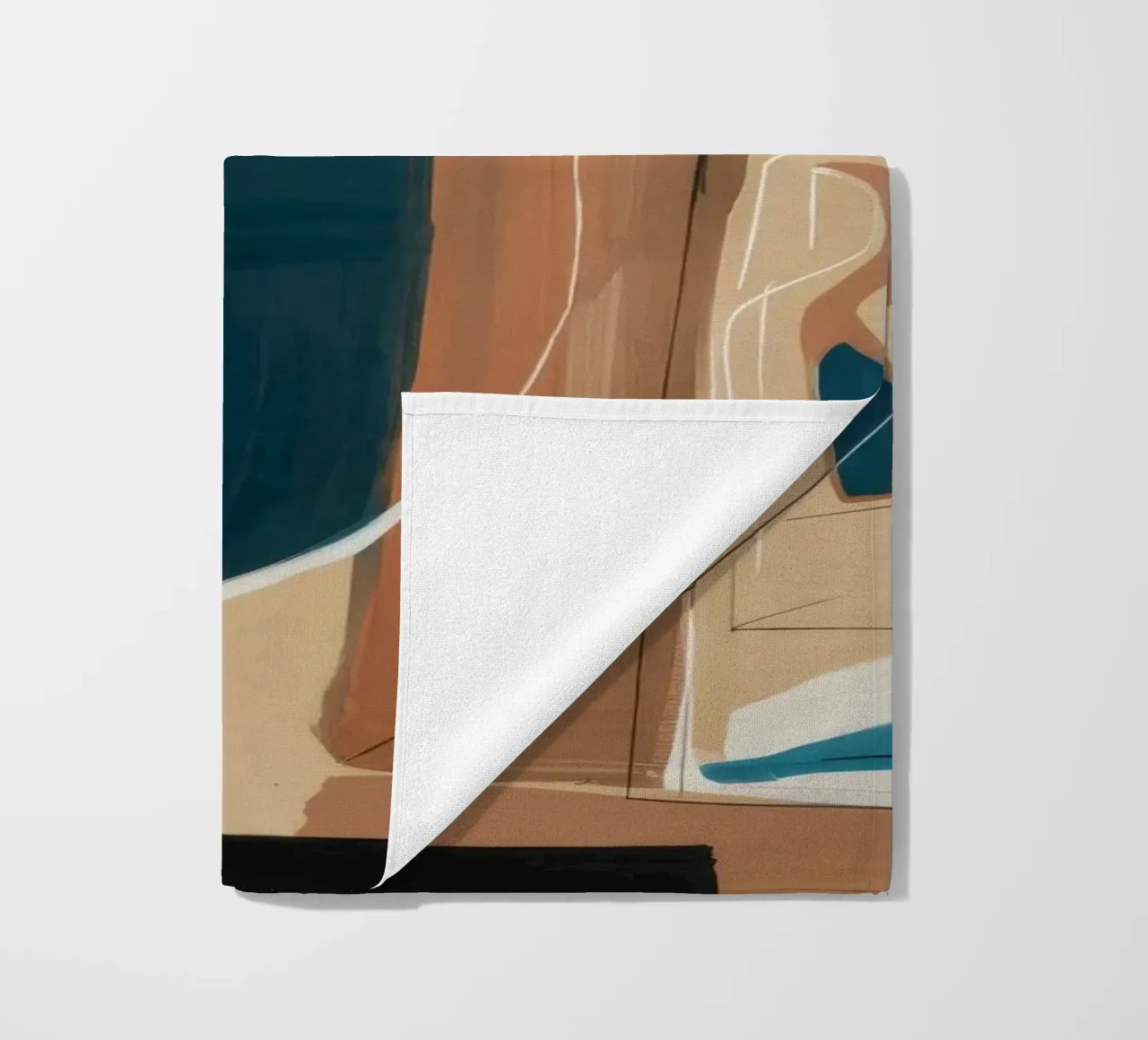 Riflessione costiera telo mare da Crimson Whisper