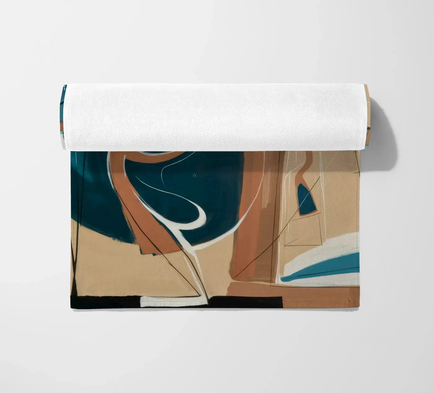 Riflessione costiera telo mare da Crimson Whisper