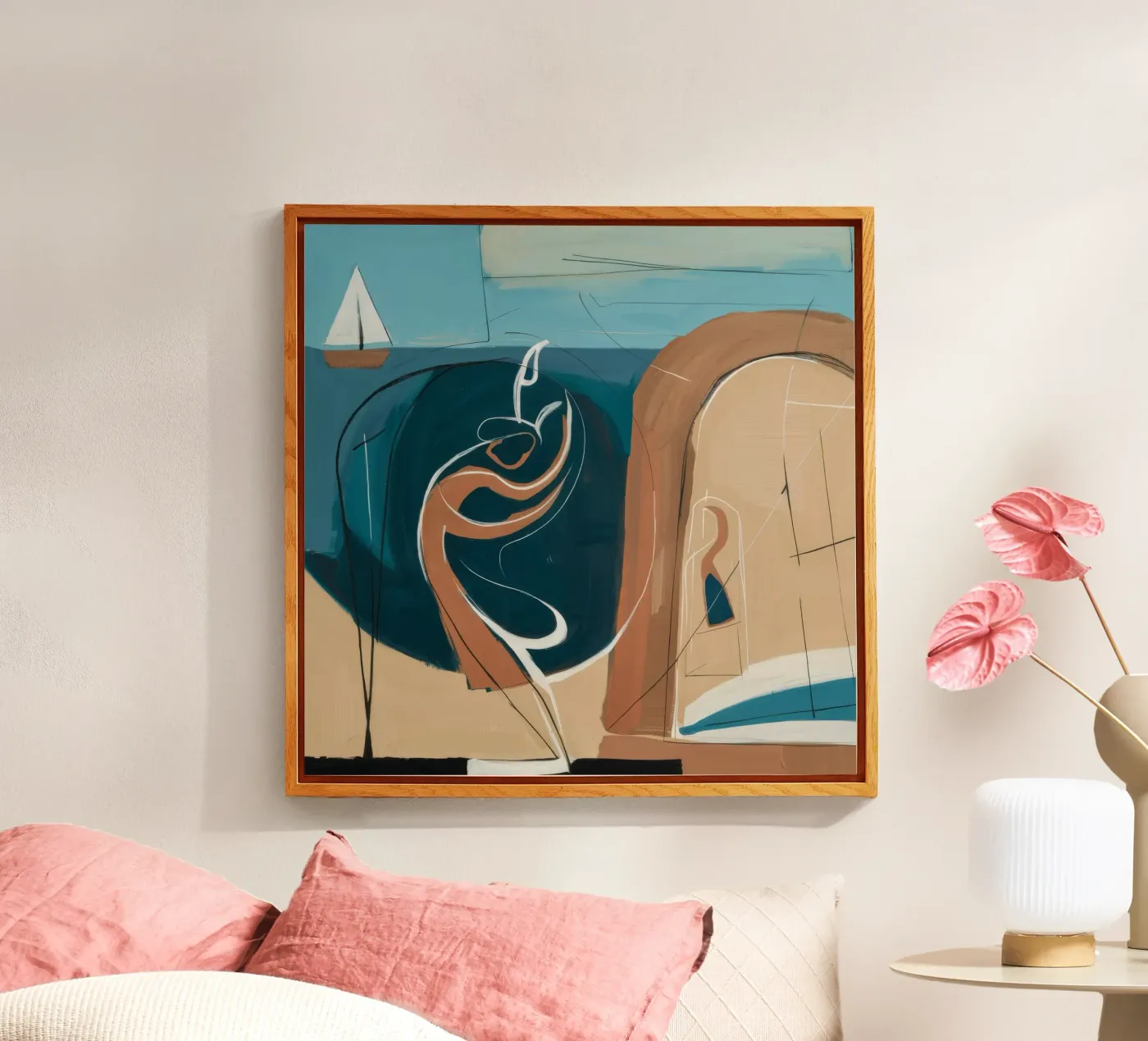 Riflessione costiera plexiglass da Crimson Whisper