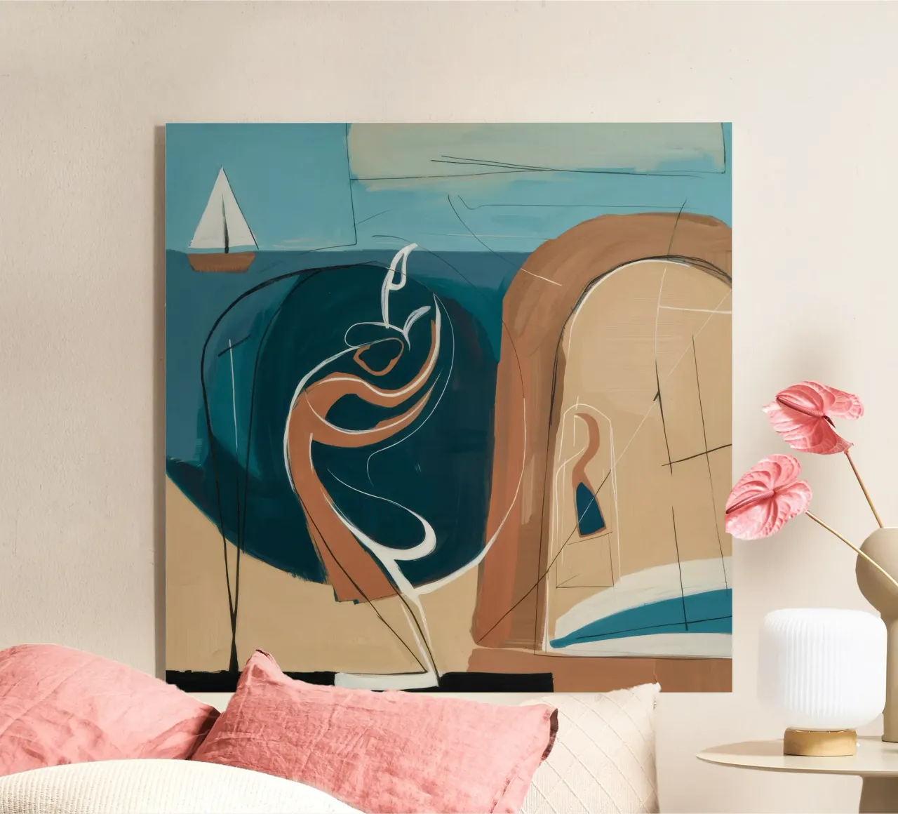 Coastal Reflection Acryl-Glas von Crimson Whisper