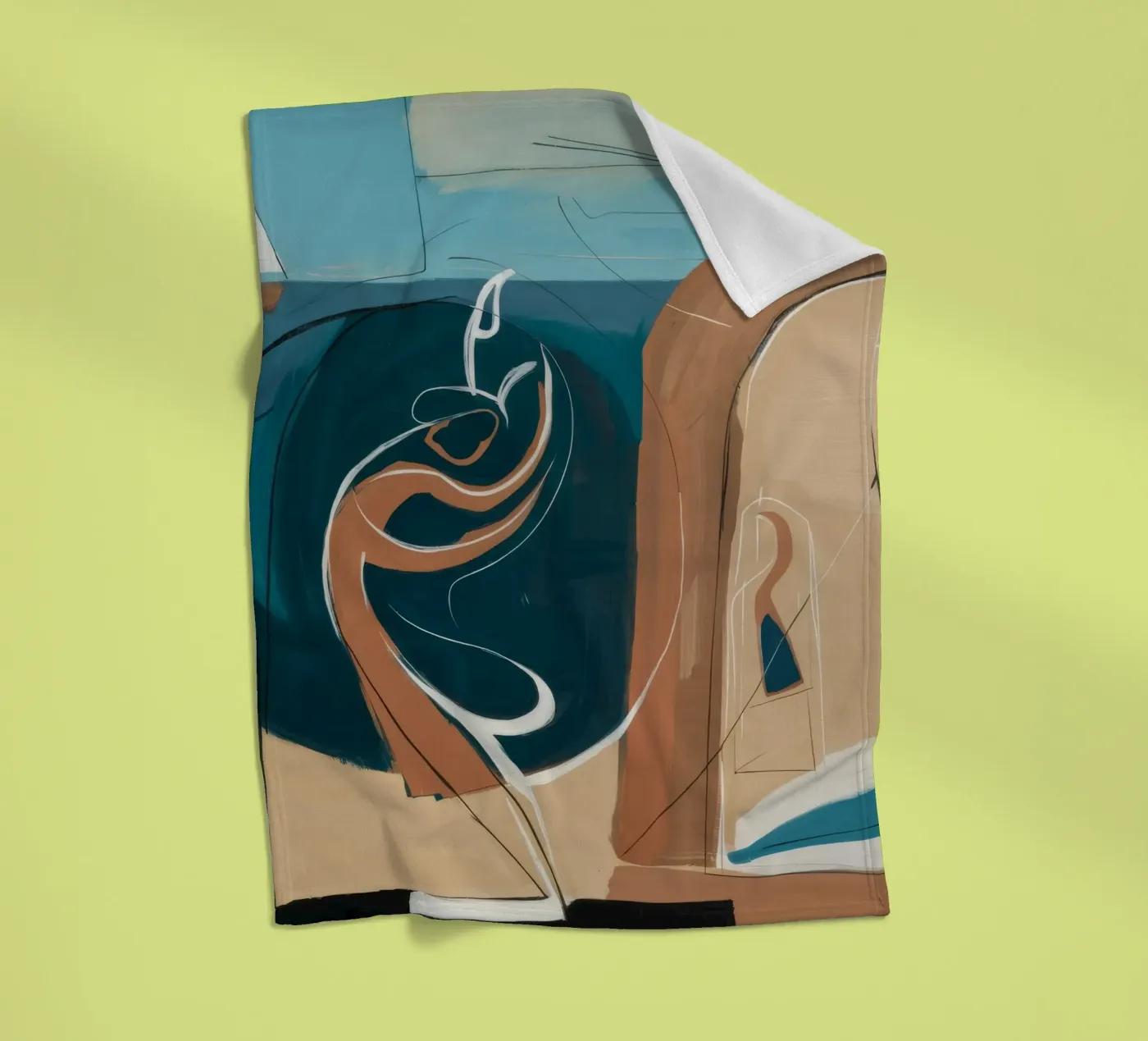 Coastal Reflection fleecedeken van Crimson Whisper