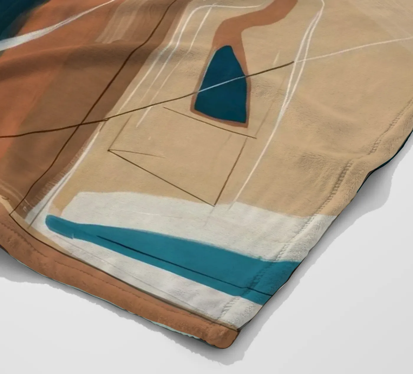 Coastal Reflection fleecedeken van Crimson Whisper