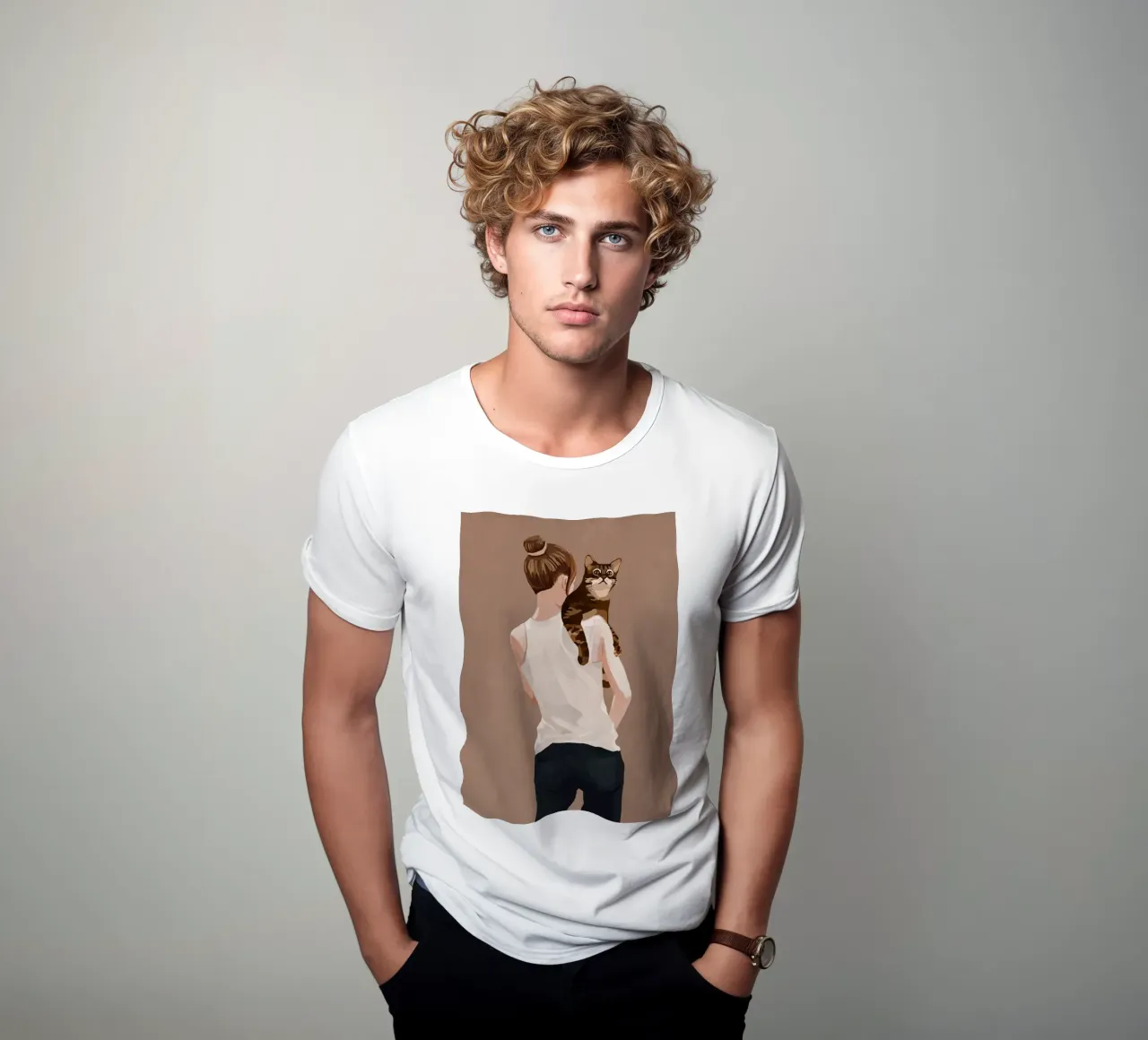 Silly Cat t-shirt da cityart