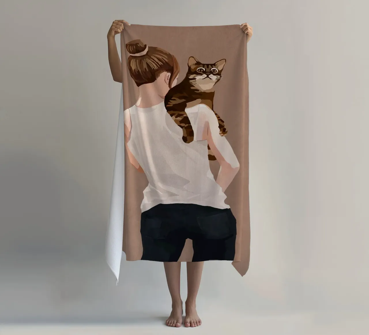 Silly Cat telo mare da cityart