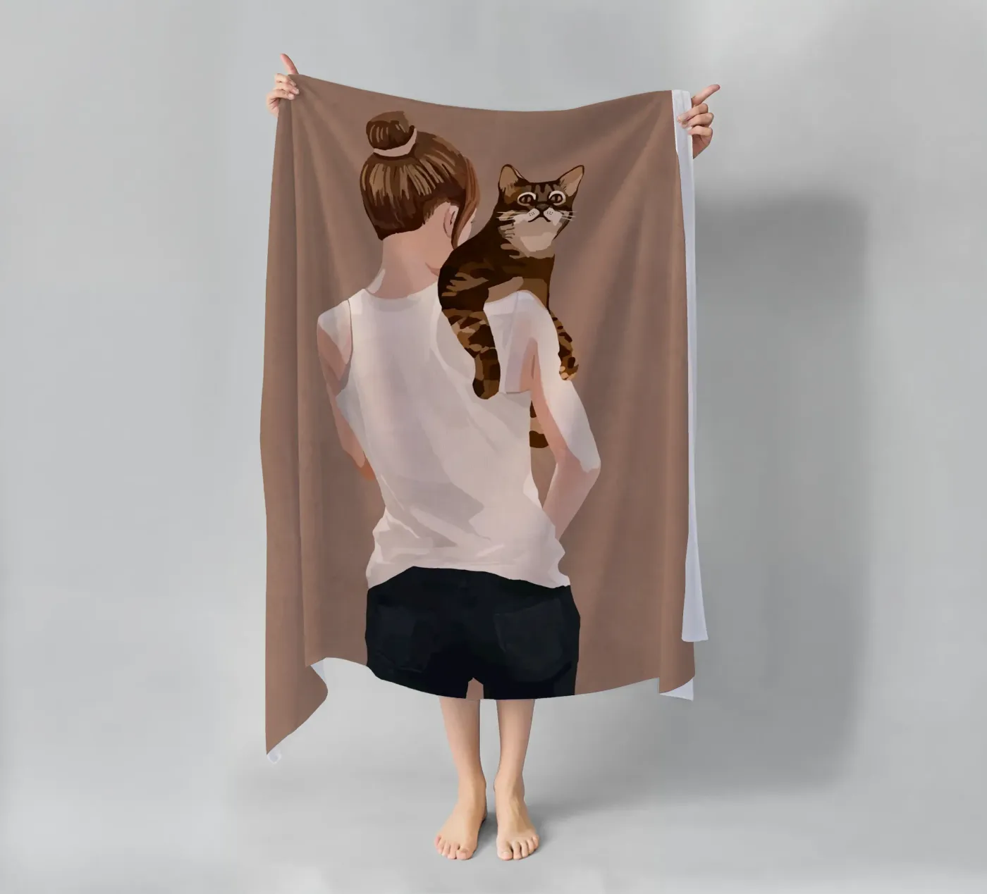 Silly Cat telo mare da cityart