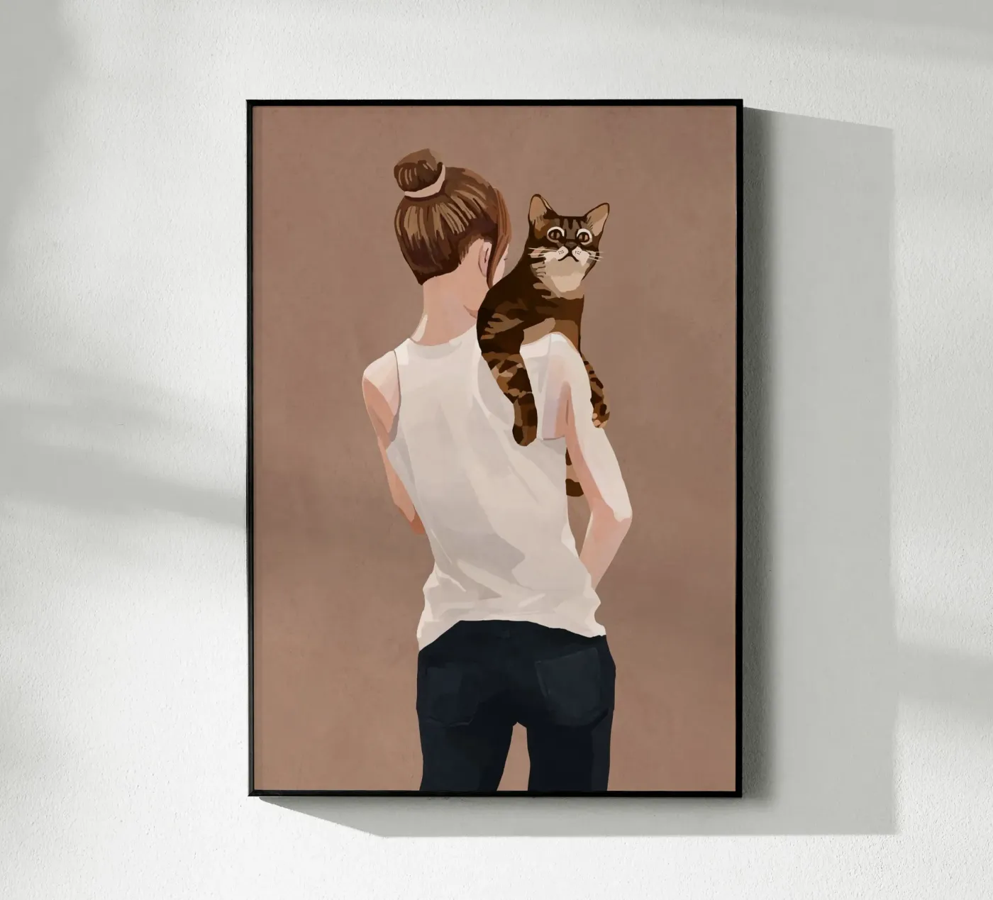 Silly Cat plexiglas de cityart