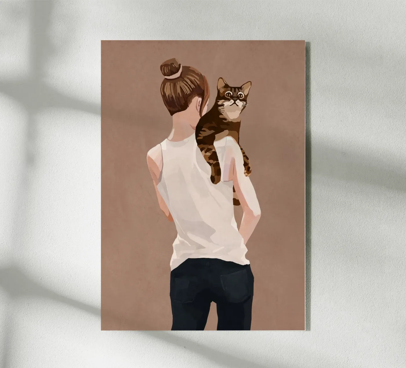 Silly Cat plexiglas de cityart