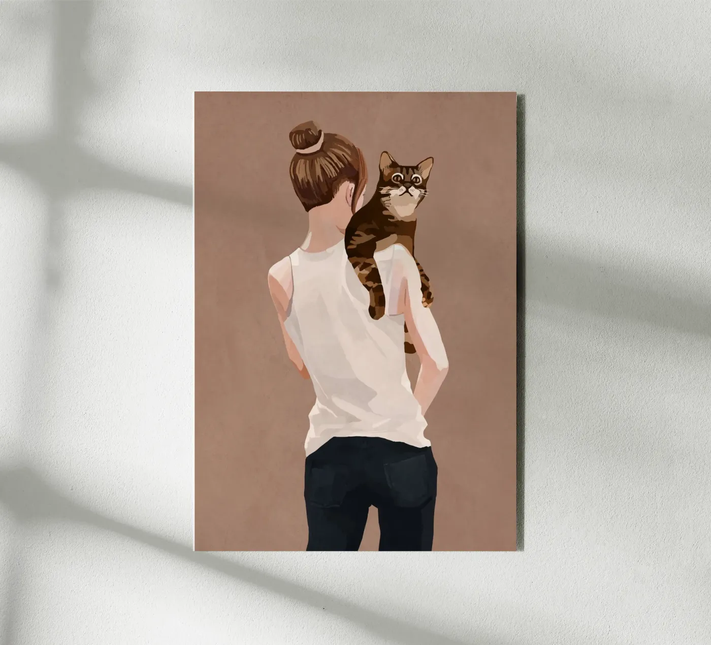 Silly Cat pannello forex da cityart