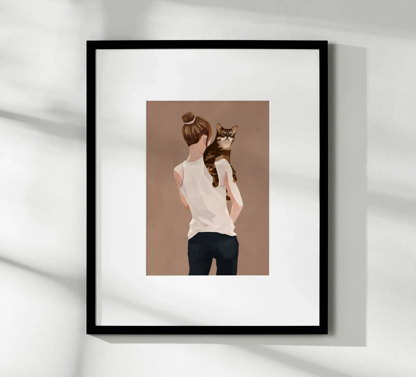 Silly Cat poster by cityart