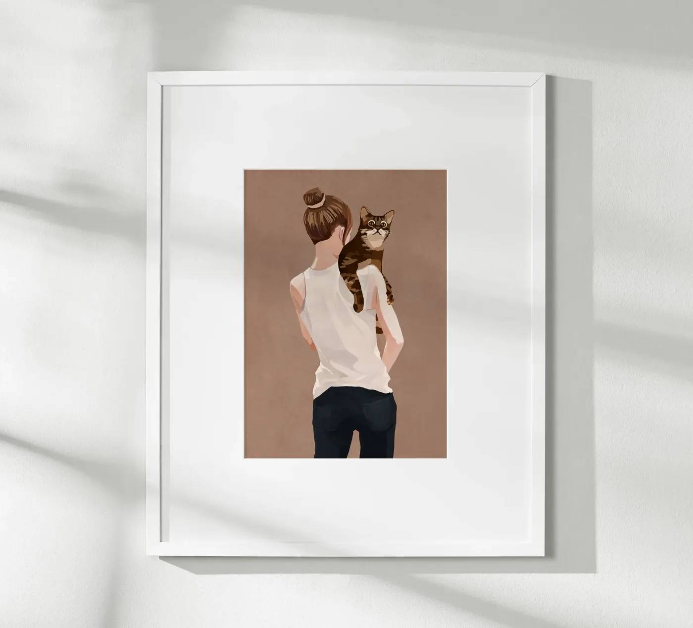 Silly Cat poster by cityart