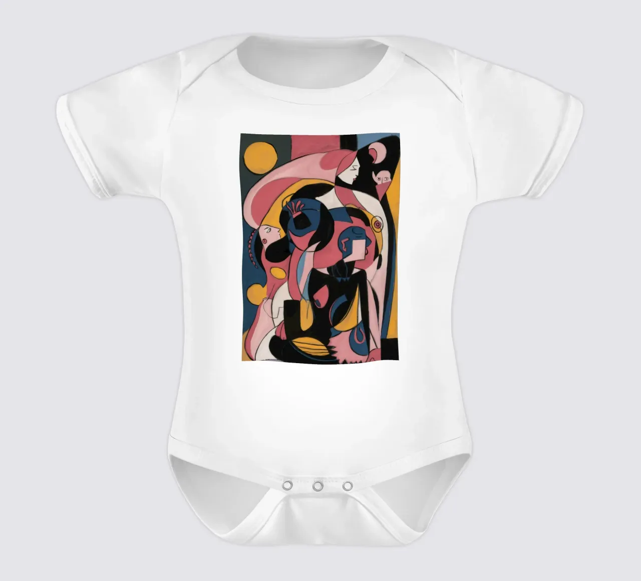 Raduno enigmatico body neonato maniche corte da Crimson Whisper