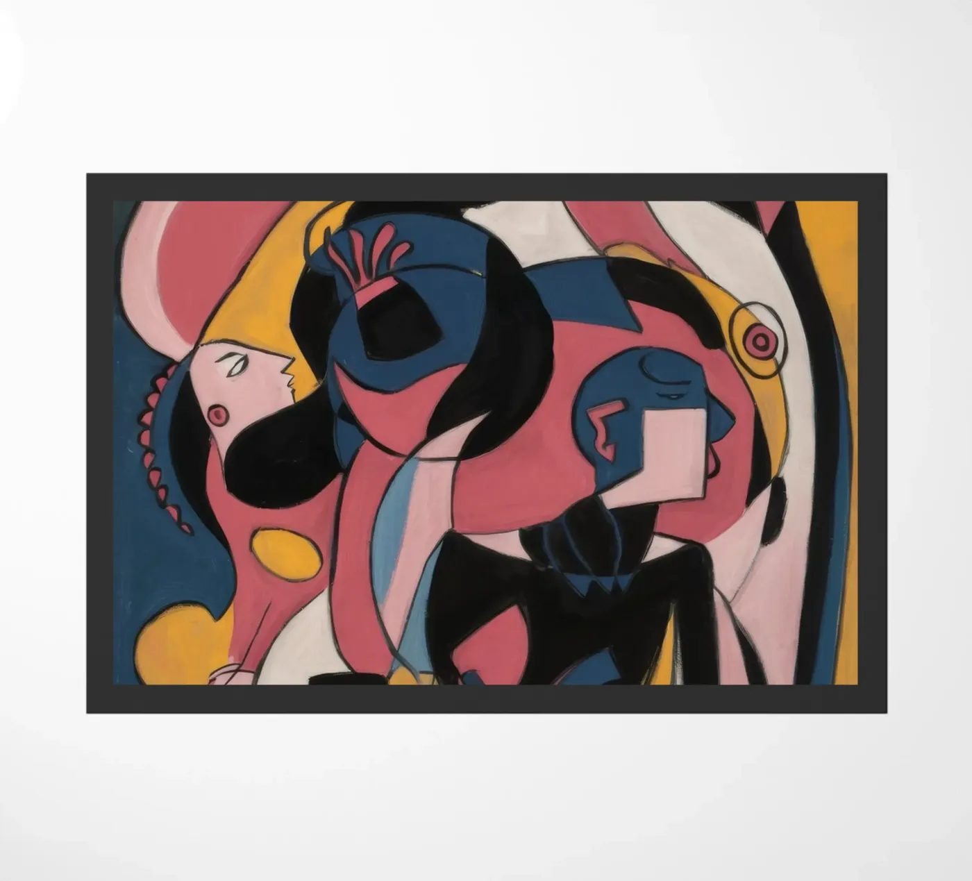 Enigmatic Gathering doormat by Crimson Whisper