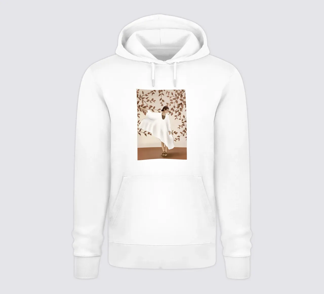 Soft Summer Breeze felpa con cappuccio da cityart
