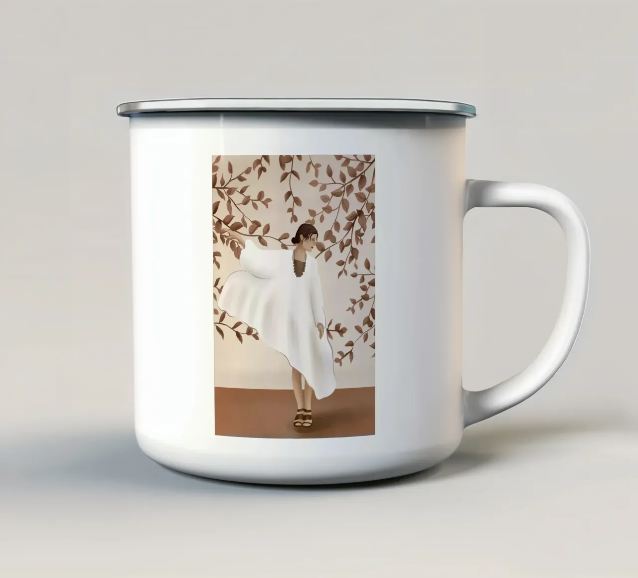 Soft Summer Breeze tazza in smalto da cityart