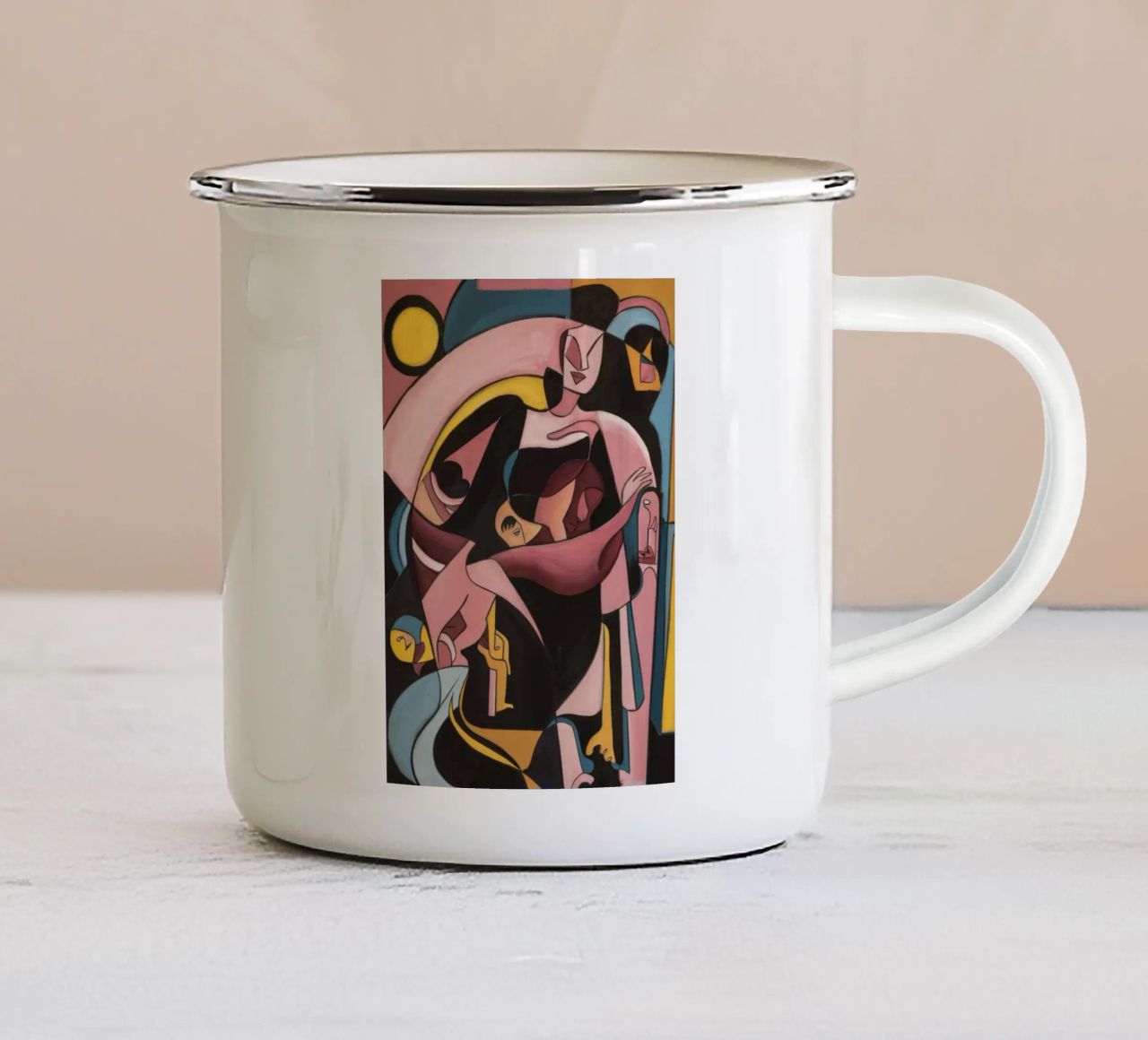 Unione mistica tazza in smalto da Crimson Whisper