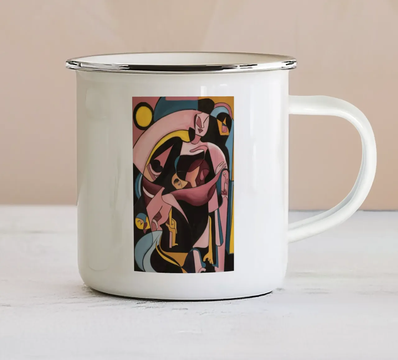 Unione mistica tazza in smalto da Crimson Whisper