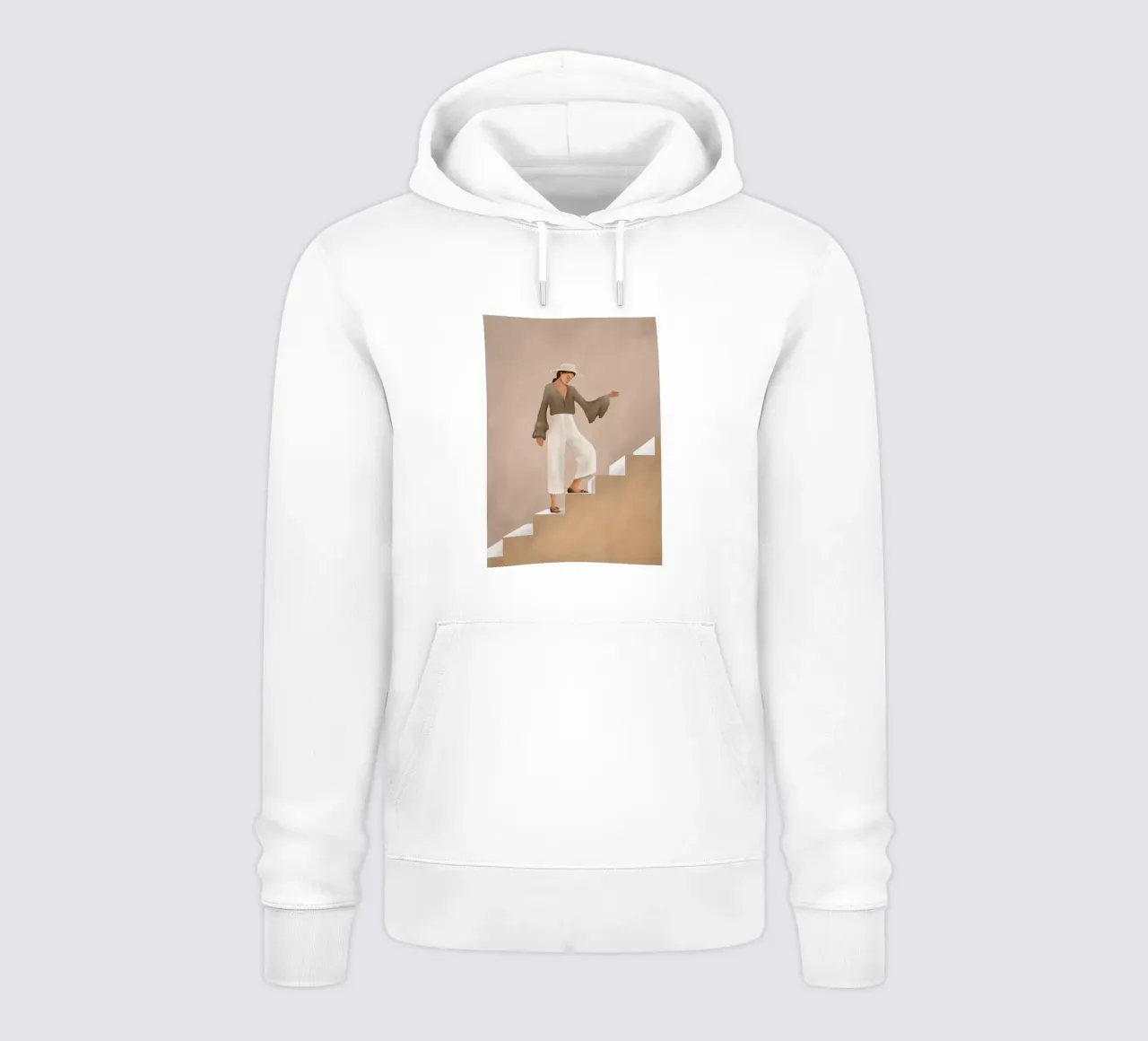 Stepping Up felpa con cappuccio da cityart