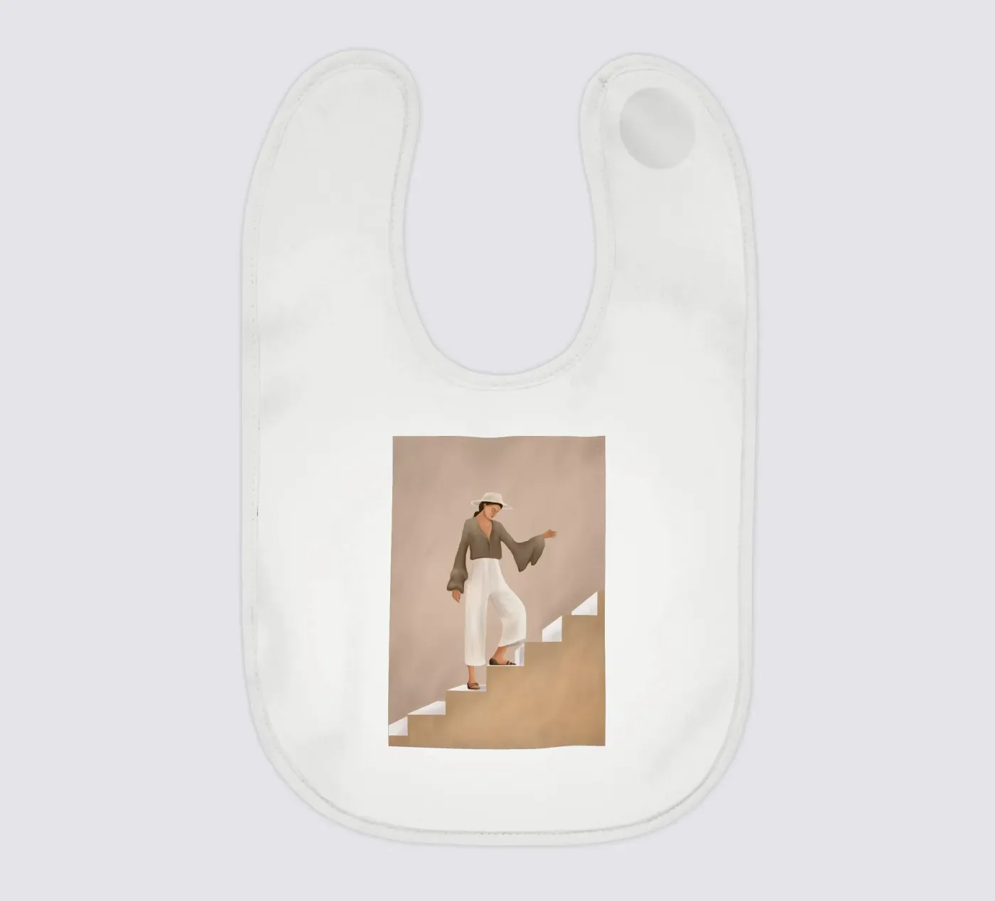 Stepping Up Babylätzchen von cityart