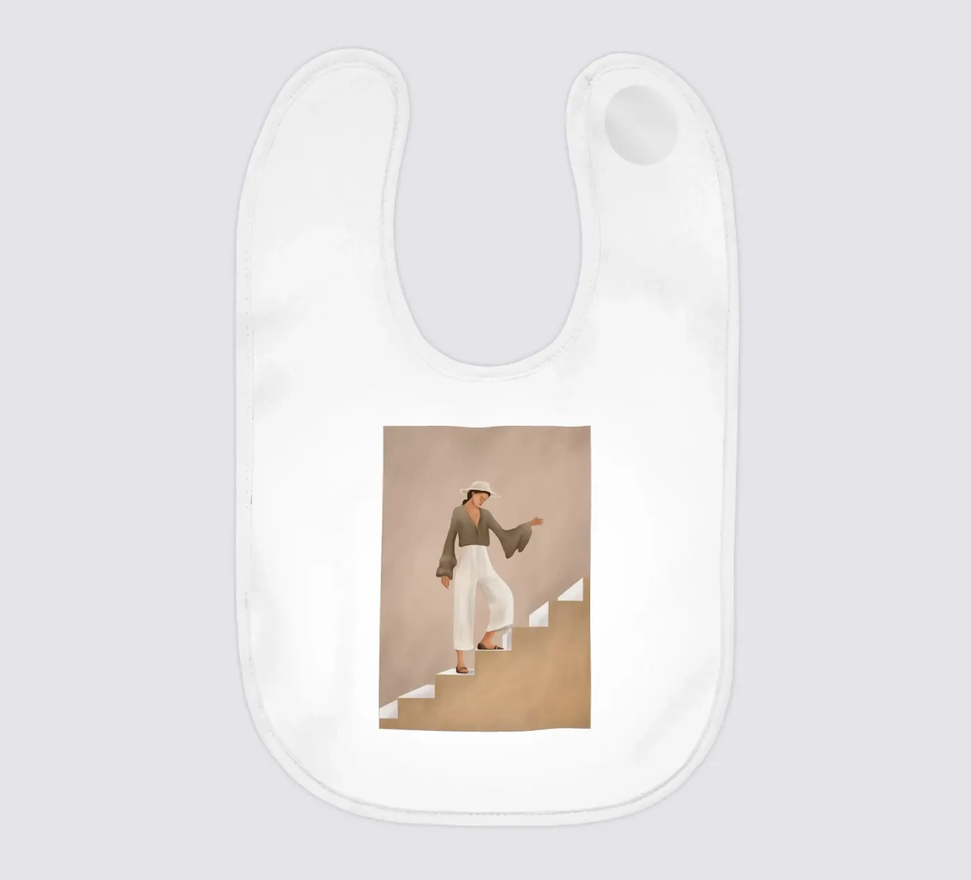 Stepping Up Babylätzchen von cityart