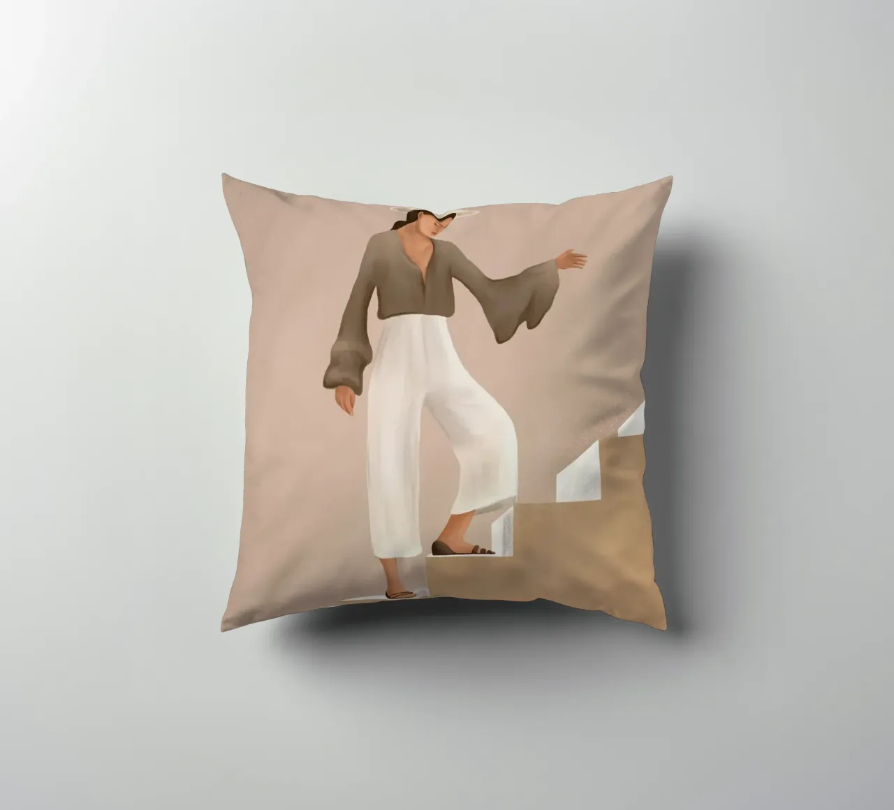 Stepping Up cuscino da cityart