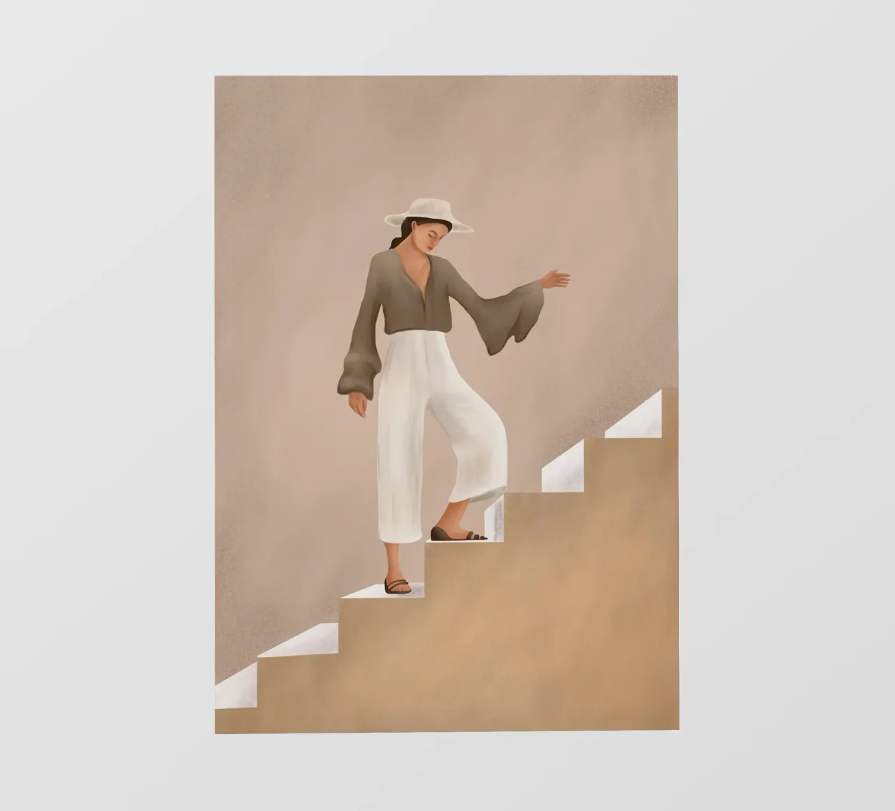 Stepping Up telo in pvc da cityart