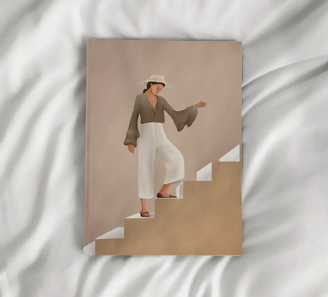 Stepping Up notebook by cityart