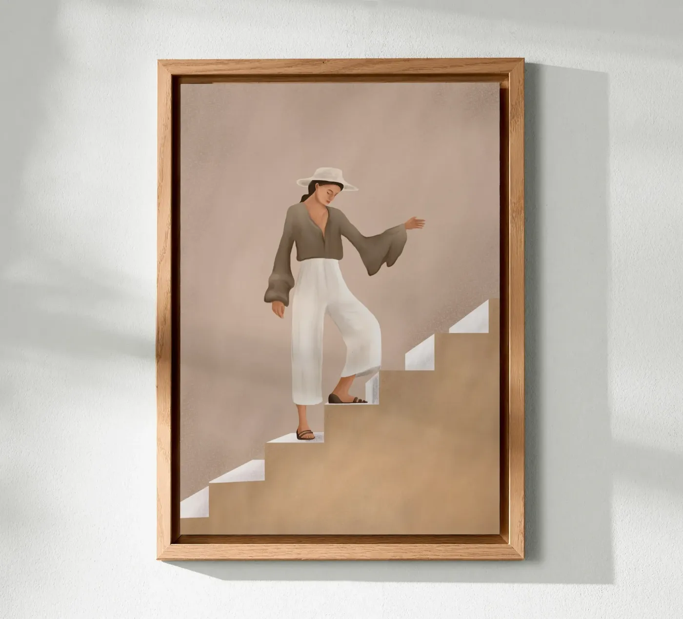 Stepping Up alluminio dibond da cityart