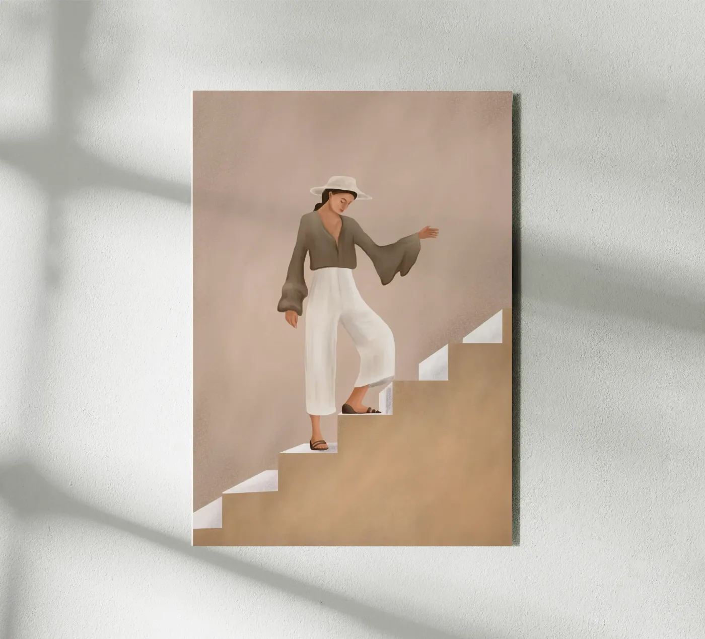 Stepping Up alluminio dibond da cityart