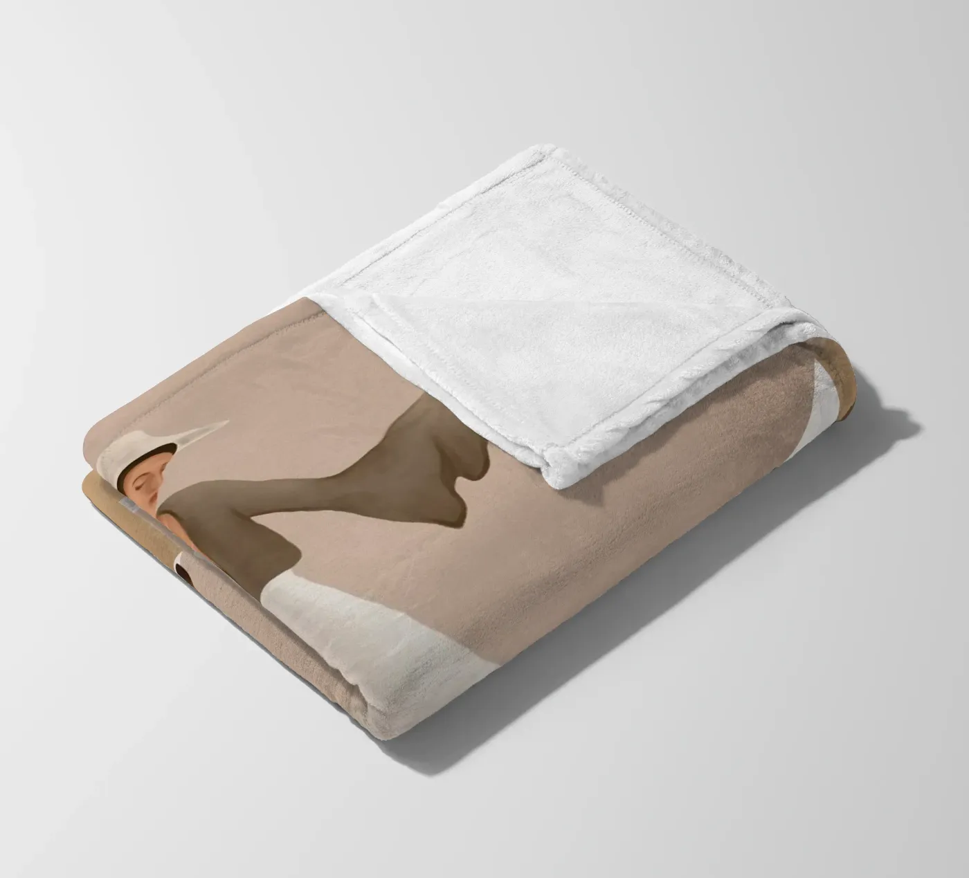 Stepping Up Fleecedecke von cityart