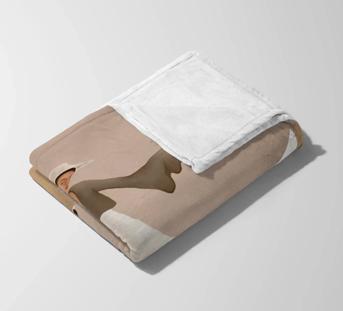 Stepping Up Fleecedecke von cityart