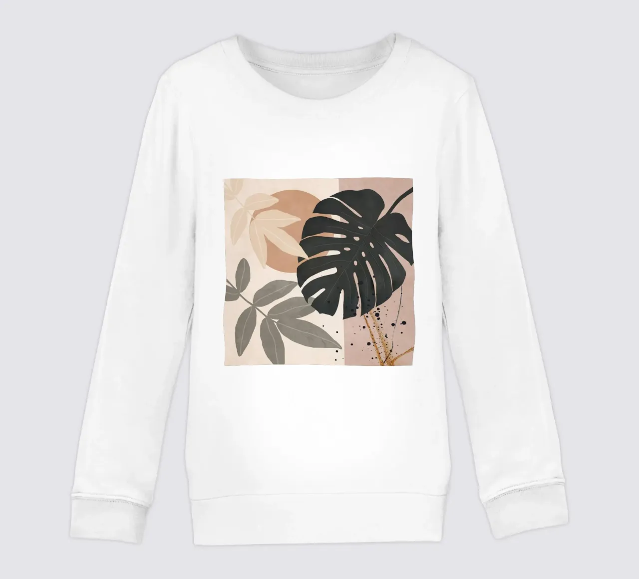 Abstract Tropical Art felpa bambino da cityart